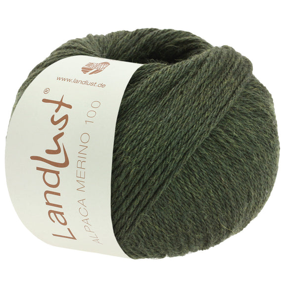 Alpaca Merino 100 Landlust  323 moosgrün