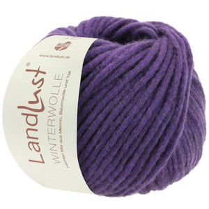 Landlust Winterwolle 5 lila meliert