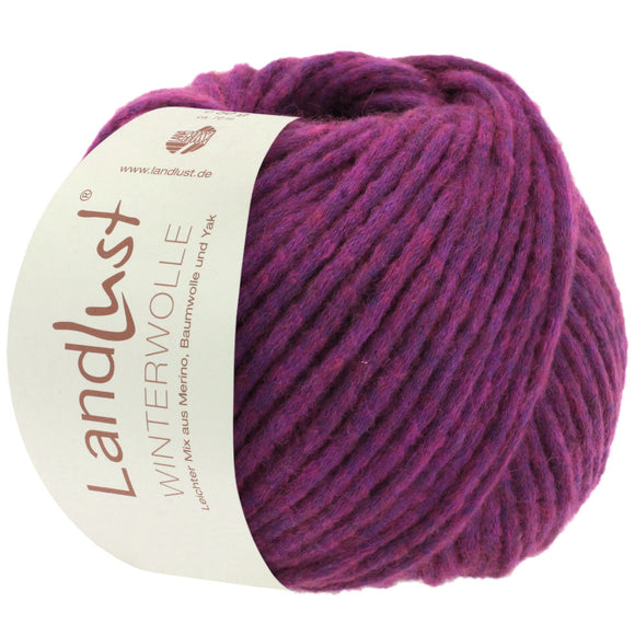 Landlust Winterwolle 6 fuchsia meliert
