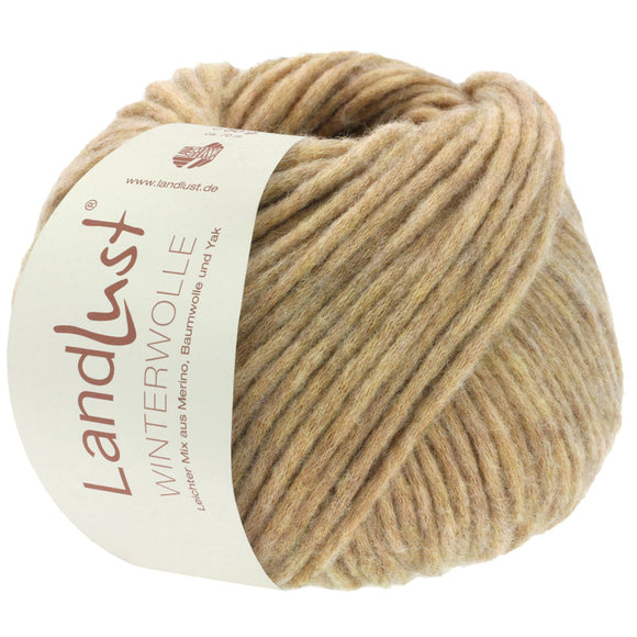 Landlust Winterwolle 19  camel meliert