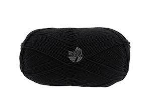 Meilenweit 100 Merino Extrafine uni 2402 schwarz
