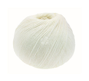 Meilenweit 100 Cotton Bamboo 9  weiß